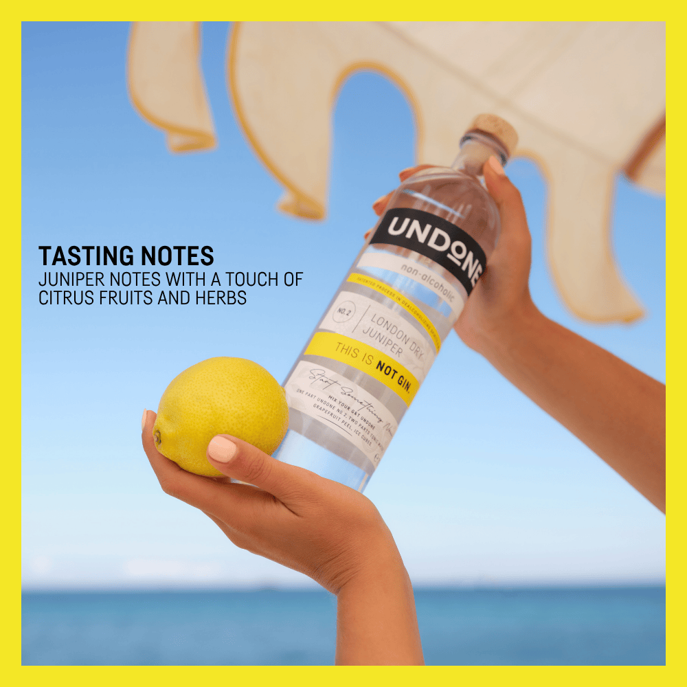 UNDONE No. 2 LONDON DRY JUNIPER NOT GIN