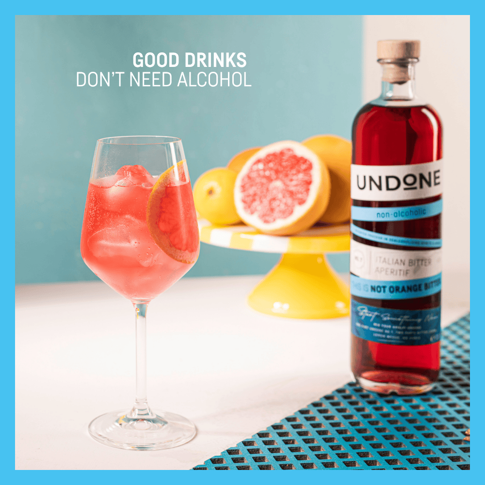 UNDONE No. 7 Italian Bitter Aperitif NOT ORANGE BITTER