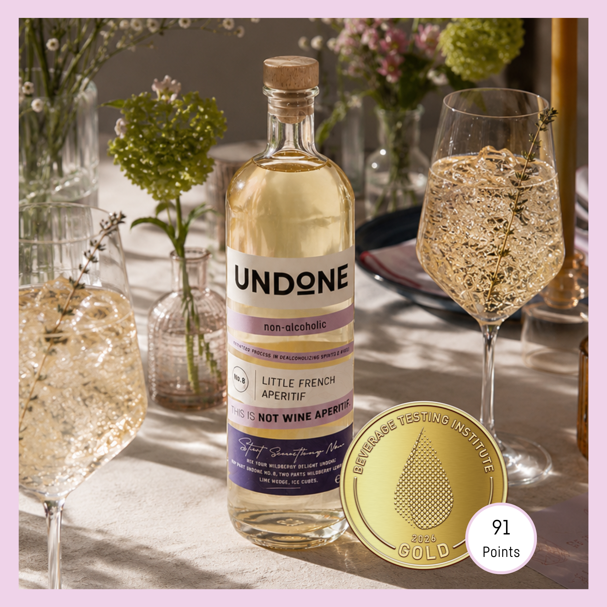 UNDONE No. 8 Little French Aperitif NOT WINE APERITIF