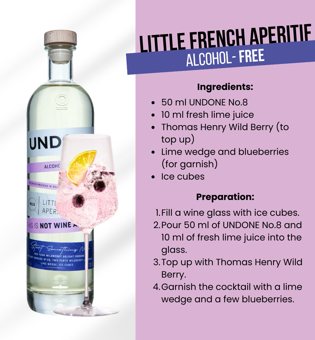 UNDONE NO. 8 LITTLE FRENCH APERITIF | NOT WINE APERITIF