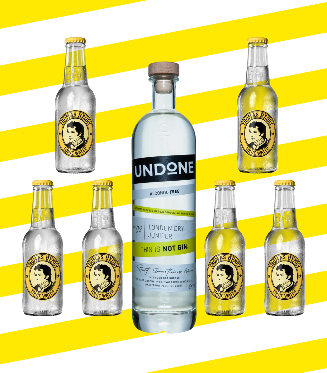 G&T UNDONE SET | UNDONE NO. 2 & 6x THOMAS HENRY TONIC