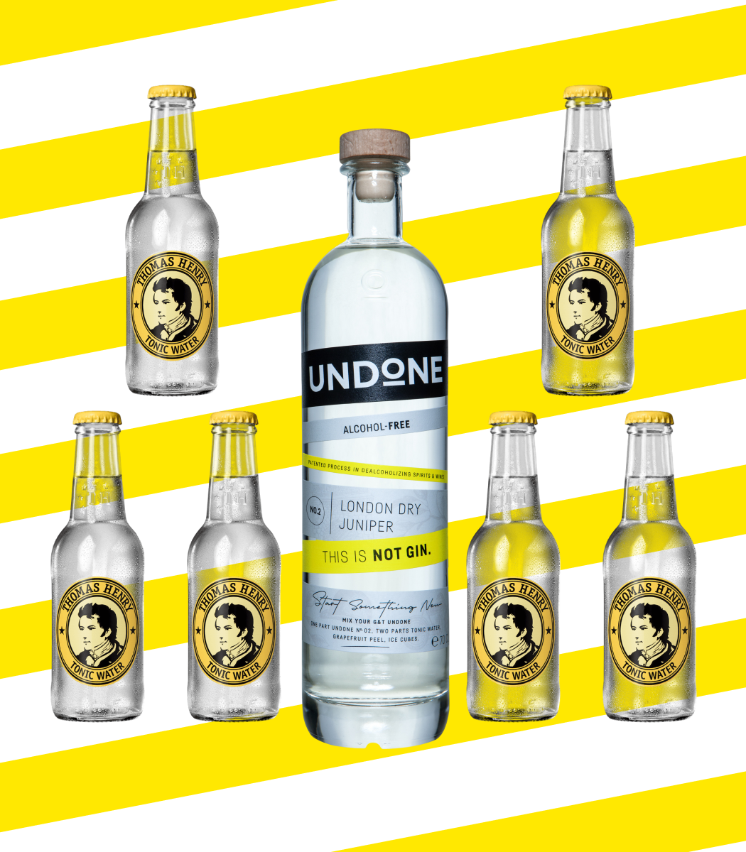 G&T UNDONE SET | UNDONE NO. 2 & 6x THOMAS HENRY TONIC