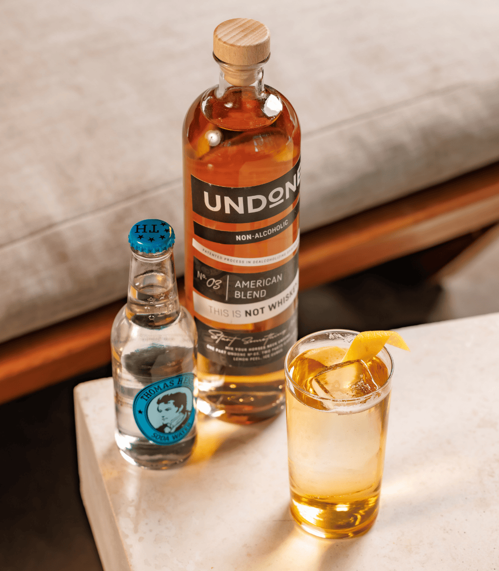 UNDONE non-alcoholic Whiskey Highball