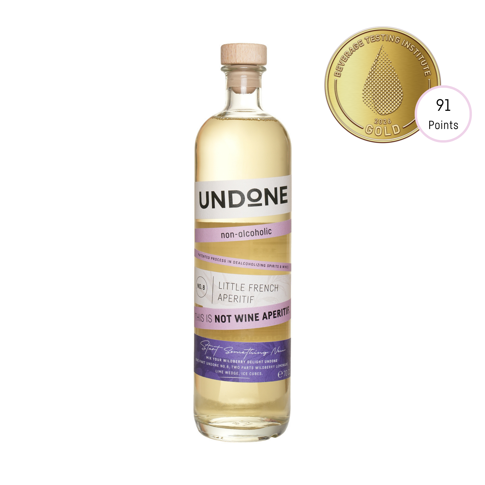 UNDONE No. 8 Little French Aperitif NOT WINE APERITIF