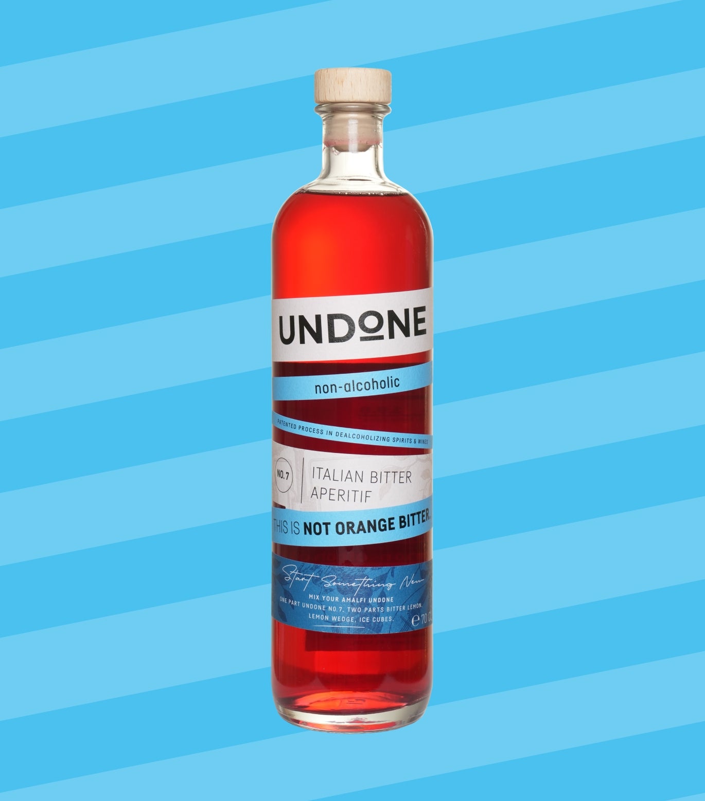 UNDONE No. 7 Italian Bitter Aperitif NOT ORANGE BITTER