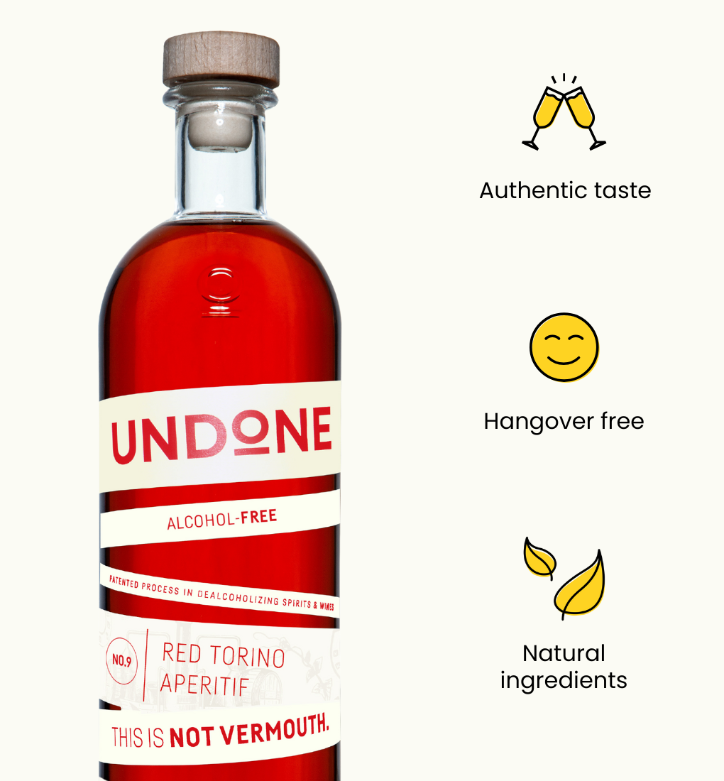 UNDONE NO. 9 RED TORINO APERITIF | NOT VERMOUTH