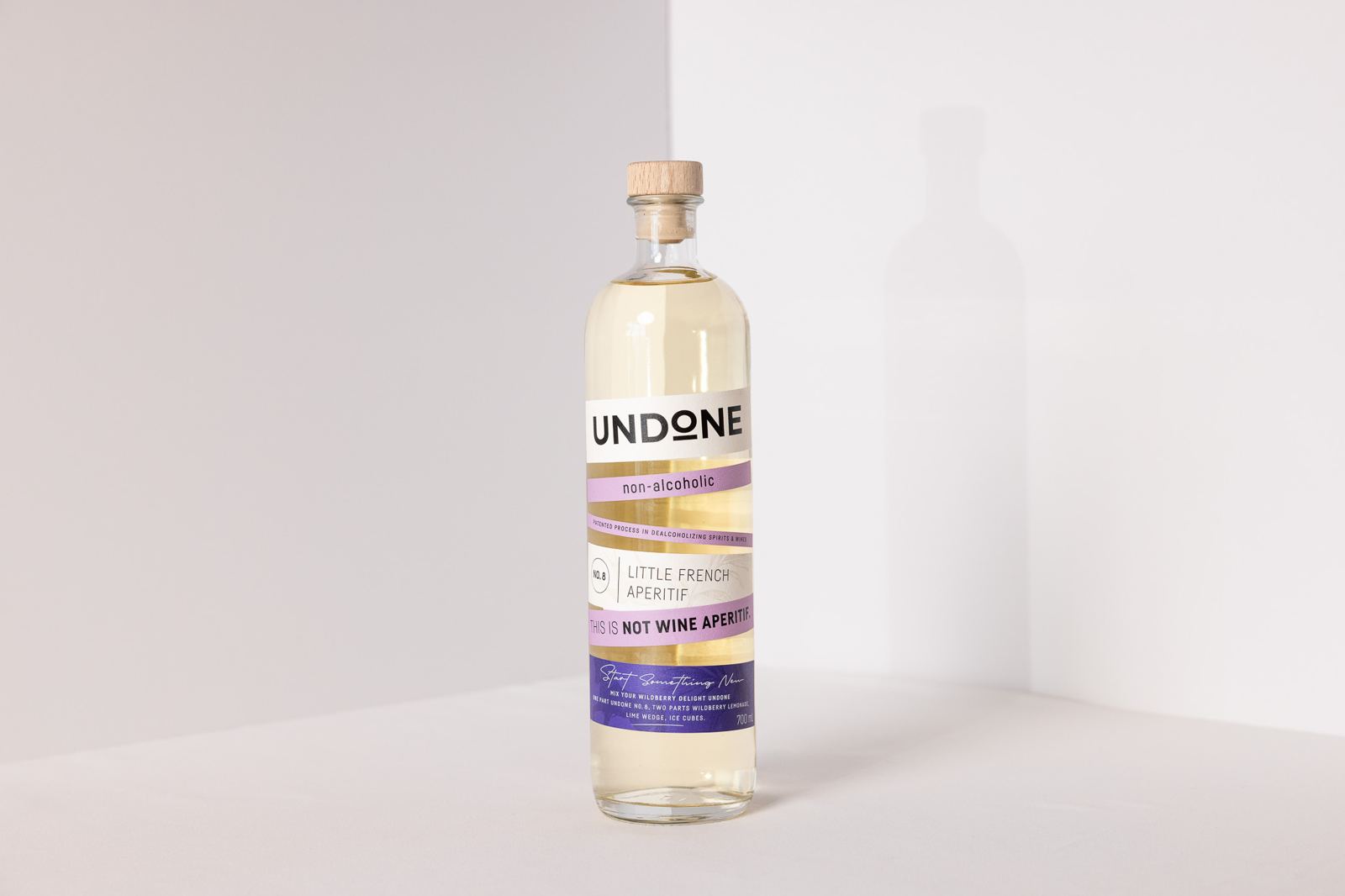 UNDONE No. 8 NOT WINE APERITIF bottle