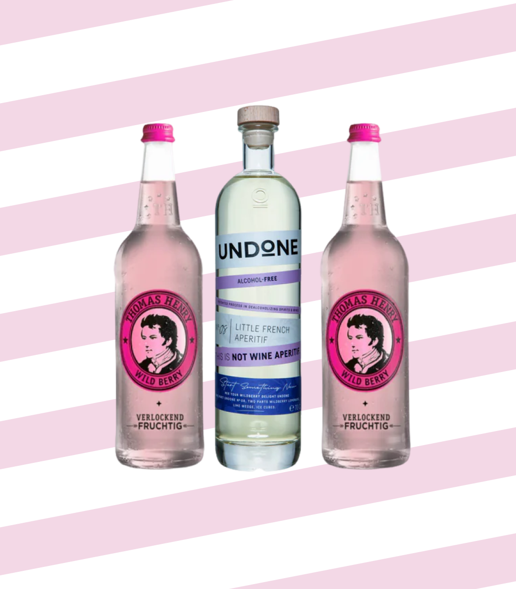 FRENCH WILD BERRY UNDONE SET | UNDONE NO. 8 & 2x THOMAS HENRY WILD BERRY 0,75l