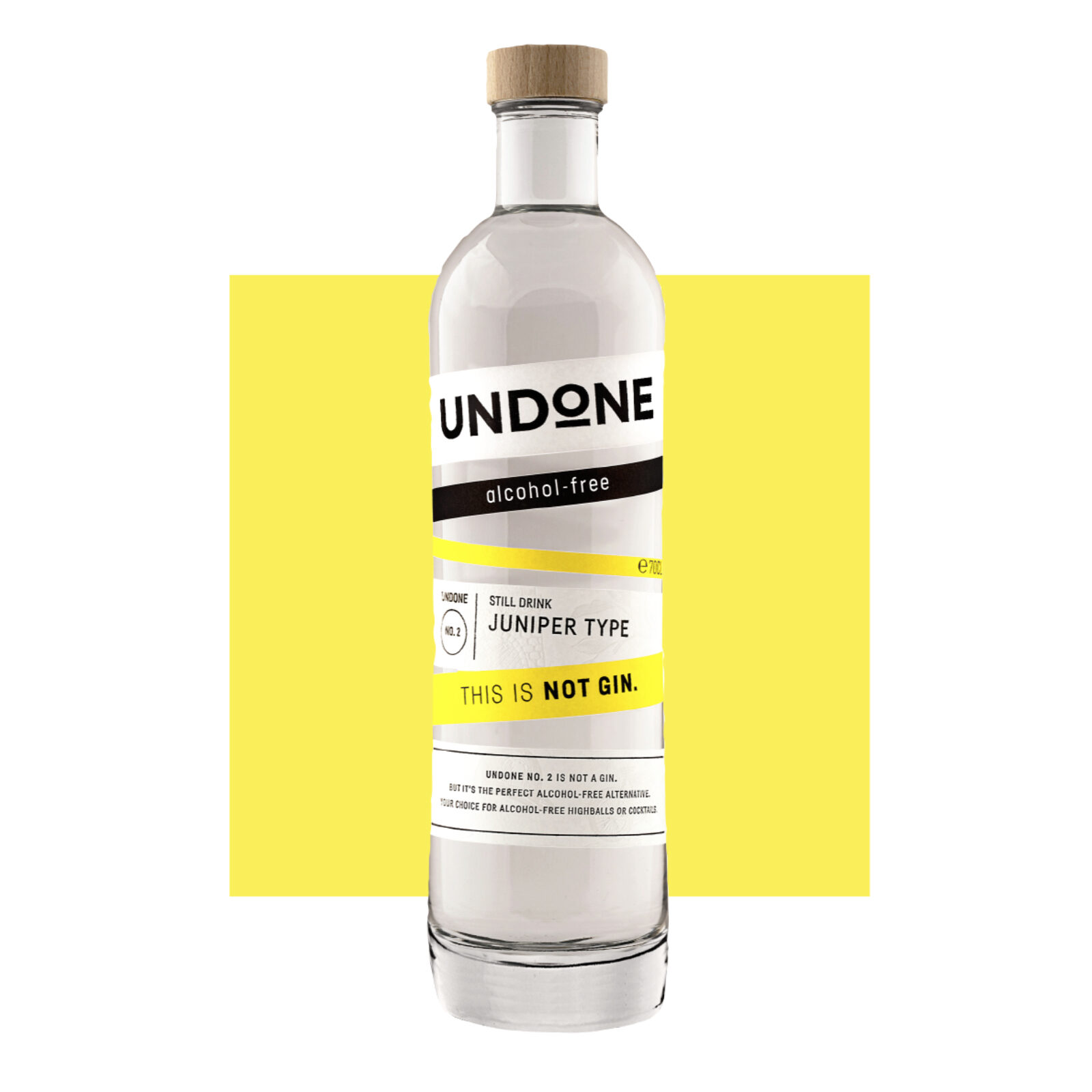 Undone No. 2 - This is not gin - juniper type Produktbild