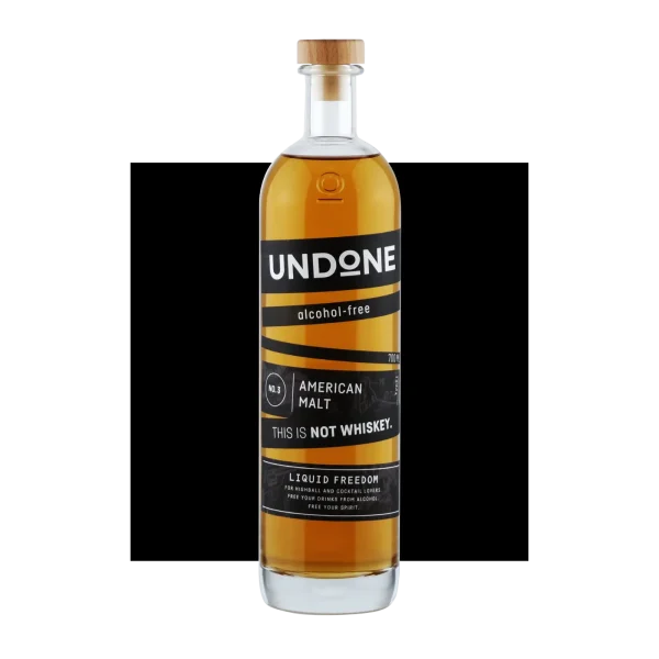 Ein Flasche Undone No. 3 This is not whiskey