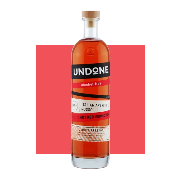 Ein Flasche Undone No. 9 This is not red vermouth