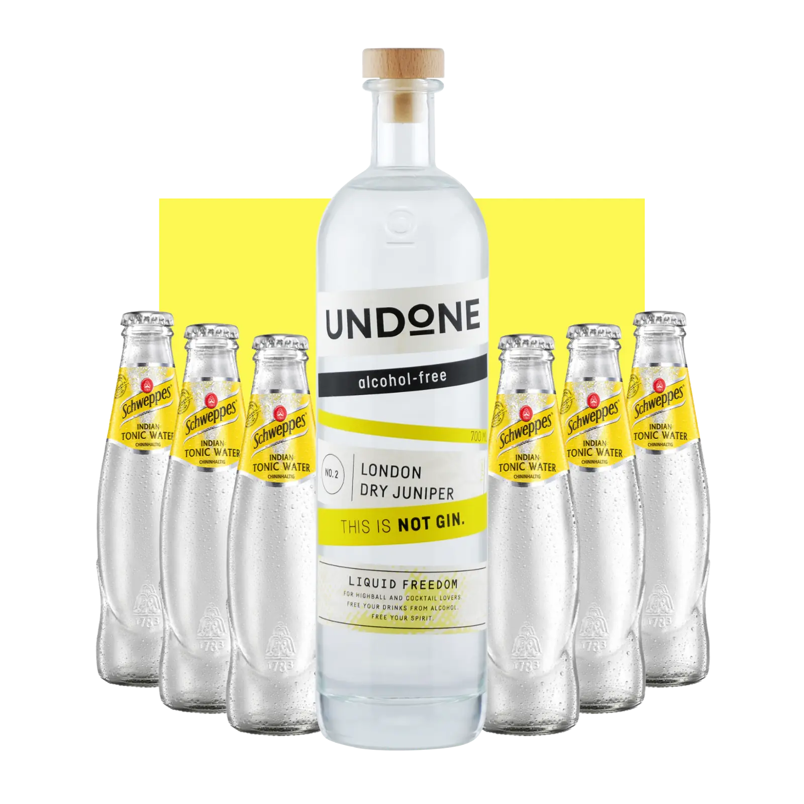 Undone Gin Tonic Schweppes Bundle