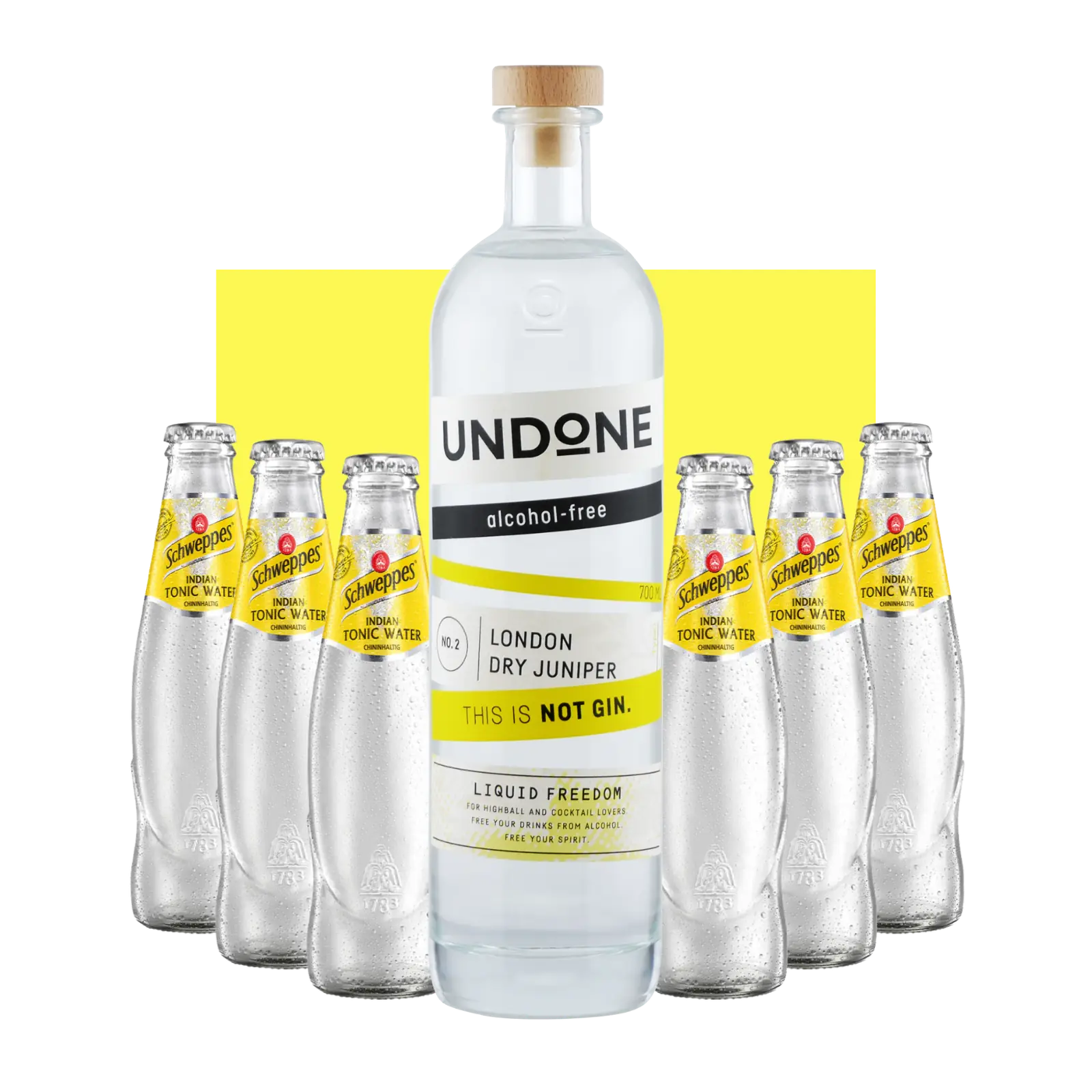 Undone Gin Tonic Schweppes Bundle